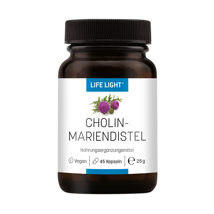 Cholin-Mariendistel (45 Kapseln) Cholin-Mariendistel (45 Kapseln)
