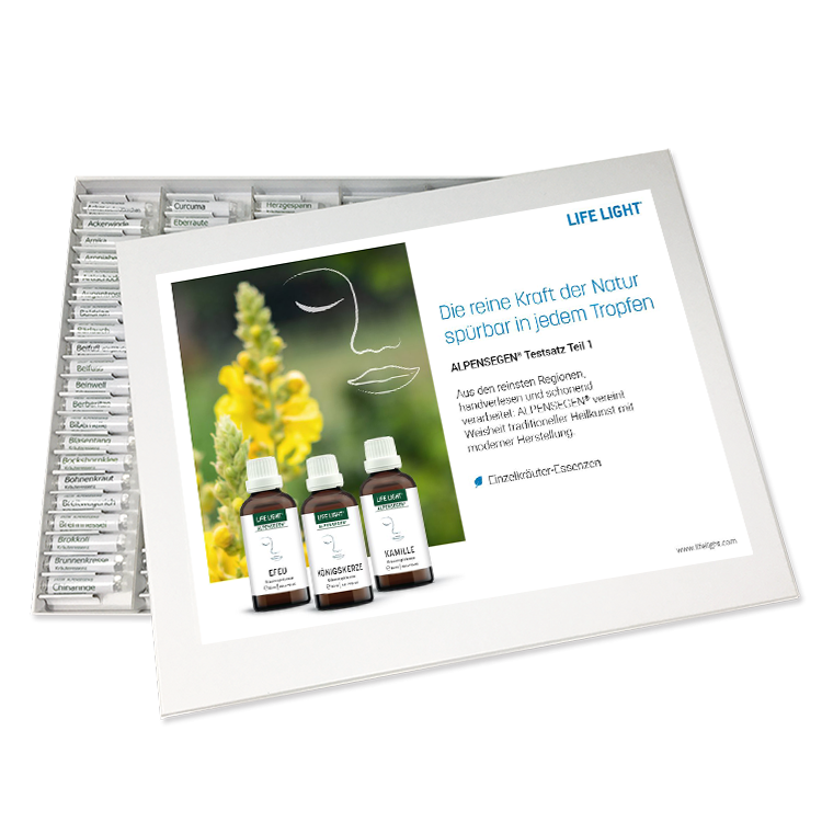 Testsatz Alpensegen®-Kräuterprodukte