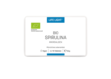 Bio Spirulina - jodfreie Mikroalgen (90 Tabletten)