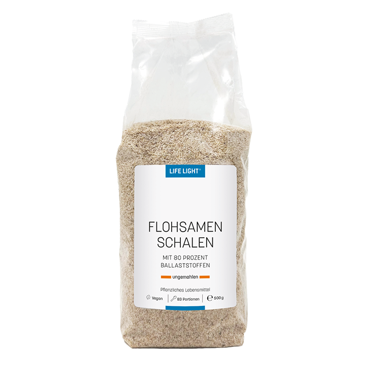 Flohsamenschalen ungemahlen (500g)