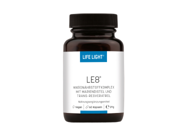 LE8 - mit Mariendistel und Trans-Resveratrol (60 Kapseln)