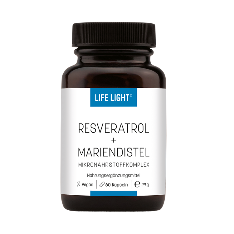 Resveratrol + Mariendistel (60 Kapseln)