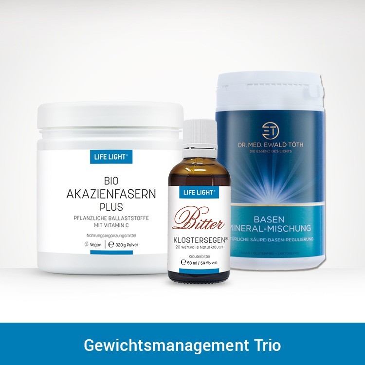 Set zum Gewichtsmanagement