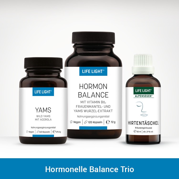 Set zur hormonellen Balance
