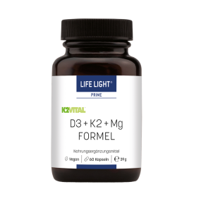 PRIME Vitamin D3 + K2 + Mg Formel (60 Kapseln)