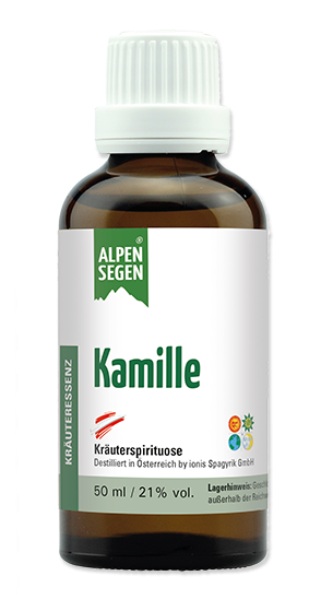 Alpensegen® Kamille Kräuterspirituose (50 ml)