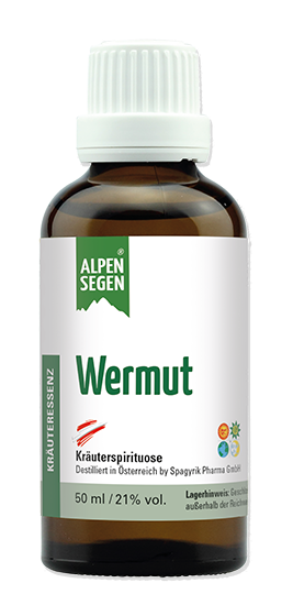 Alpensegen® Wermut Kräuterspirituose (50 ml)