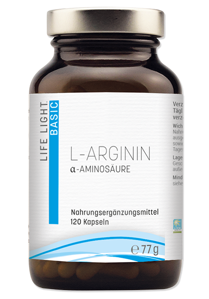 L-Arginin Alpha-Aminosäure (120 Kapseln)