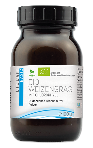 Weizengras Bio! (100g Pulver)