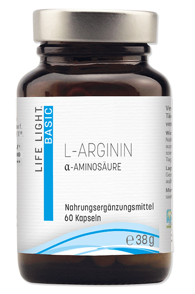 L-Arginin Alpha-Aminosäure (60 Kapseln)