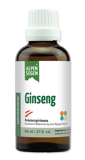Alpensegen® Ginseng Kräuterspirituose (50 ml)