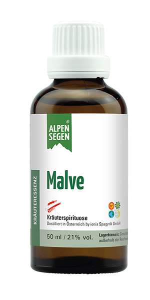 Alpensegen® Malve Kräuterspirituose (50 ml)