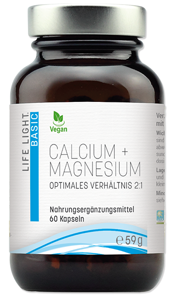 Calcium + Magnesium (60 Kapseln)
